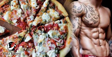 pizza proteica para ganar masa muscular