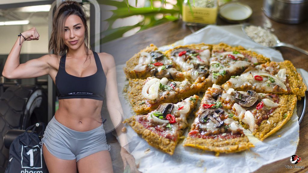 receta de pizza fitness